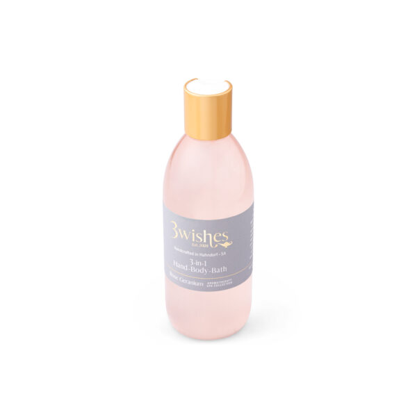 Rose Geranium - 3 in 1 Hand-Body-Bath Wash