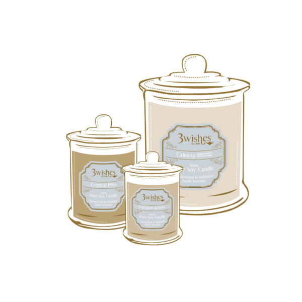Lemon Myrtle - Candle Jars